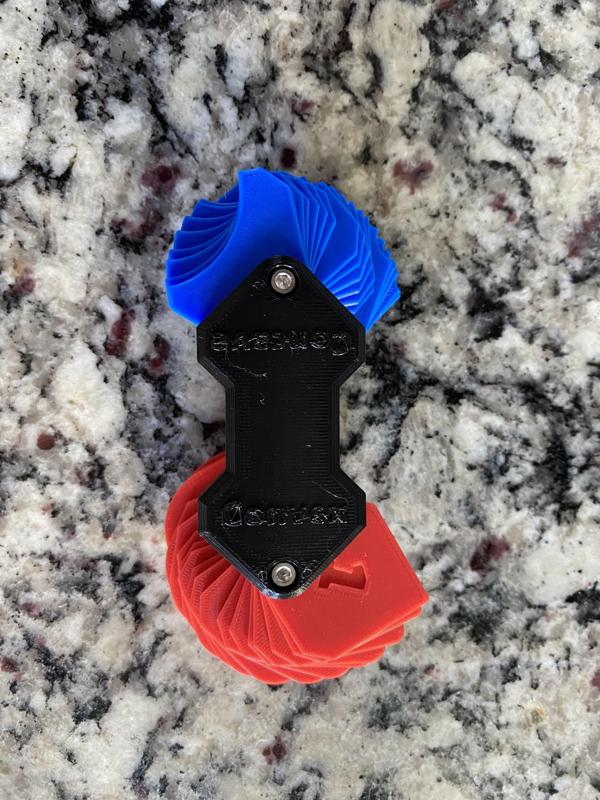 Radius/Fillet Gauge with Text