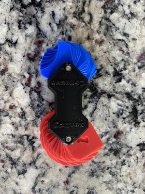Radius/Fillet Gauge with Text