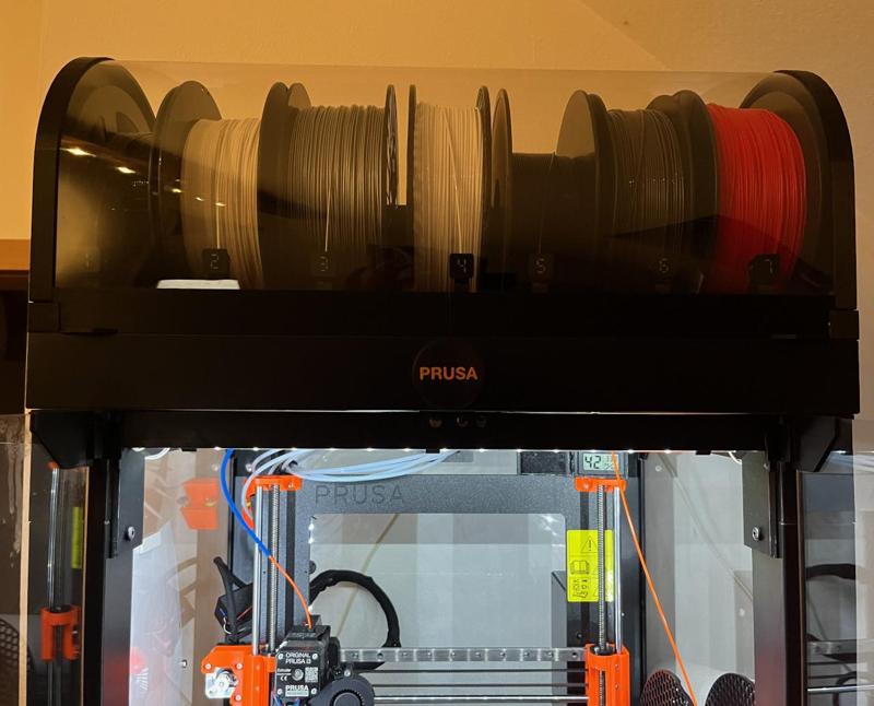 USR - MK2 - Universal Spool Rail, spool box, filament garage & more (work in progress)