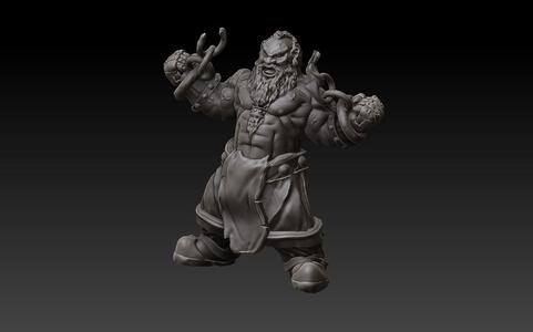 Ogdin (Dwarf Breaking the Chains) - alternate