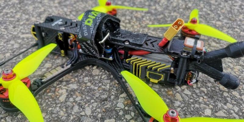 Iflight DC5 HD (Not Titan version) DJI  and Crossfire Mounting Solution (Include GPS)