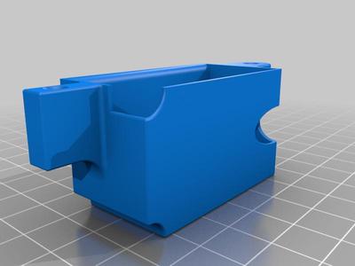 Serpent RC Radio Tray receiver box and Switch Mount Impact Vector Veteq 1/10 1/8 235MM