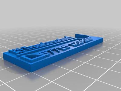 Phone stand keyring