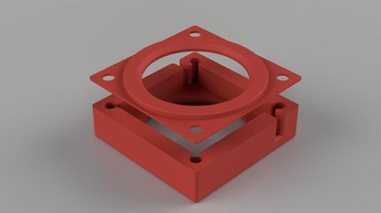 30x30x7 Fan Adapter for Squirrelbrains Raspberry Pi 4 Case