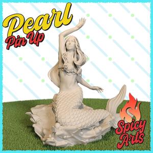 Pearl - (SFW) Mermaid Pose 1 Clam Bra