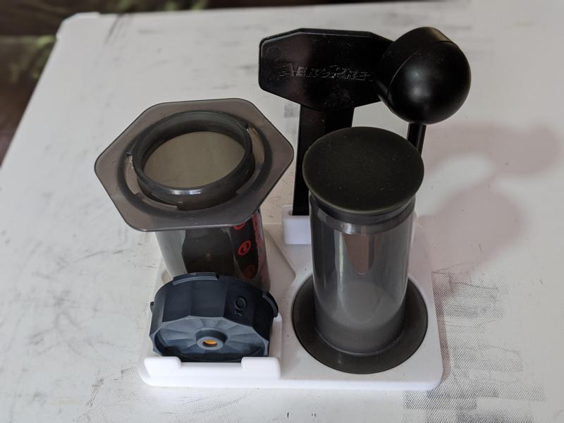 Aeropress Station with Fellow Prismo (without handle)