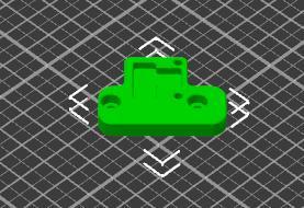 Y axis endstop mount for EnderWire