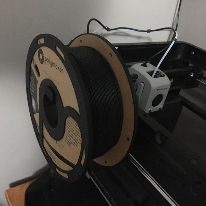 Side Mounted Spool Holder for Bambu Lab P1P