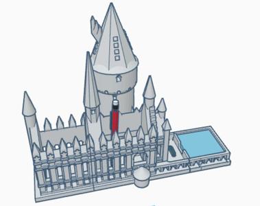 Hogwarts Desk Organizer & Lamp