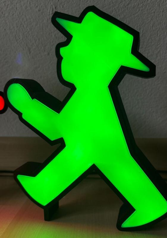 Ampelmann (green) - Lamp