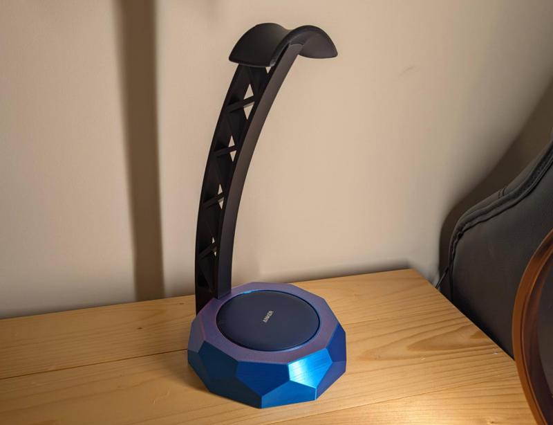 Wireless Charger Headphone Stand