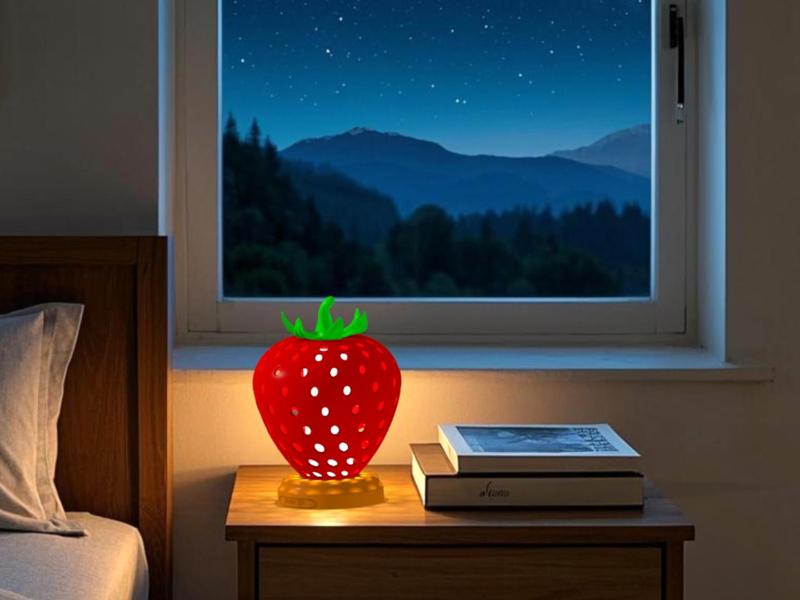 Strawberry Lamp