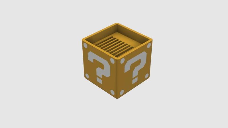 Mario Block - SD Card Holder