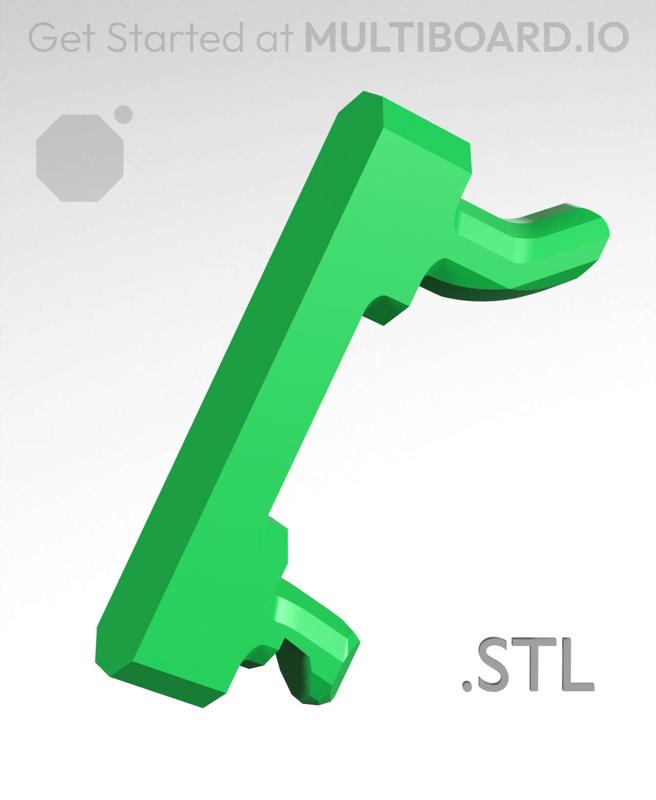 Pegboard Click - STL Multiboard Remixing Files