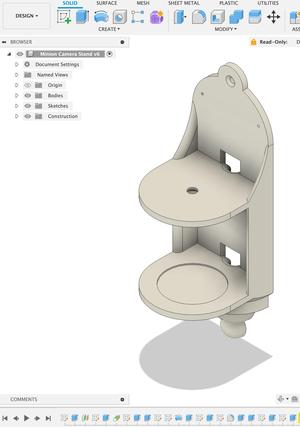 Multiple camera holder