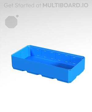 4x2x0.75 - Simple Walls - Multibin Shell