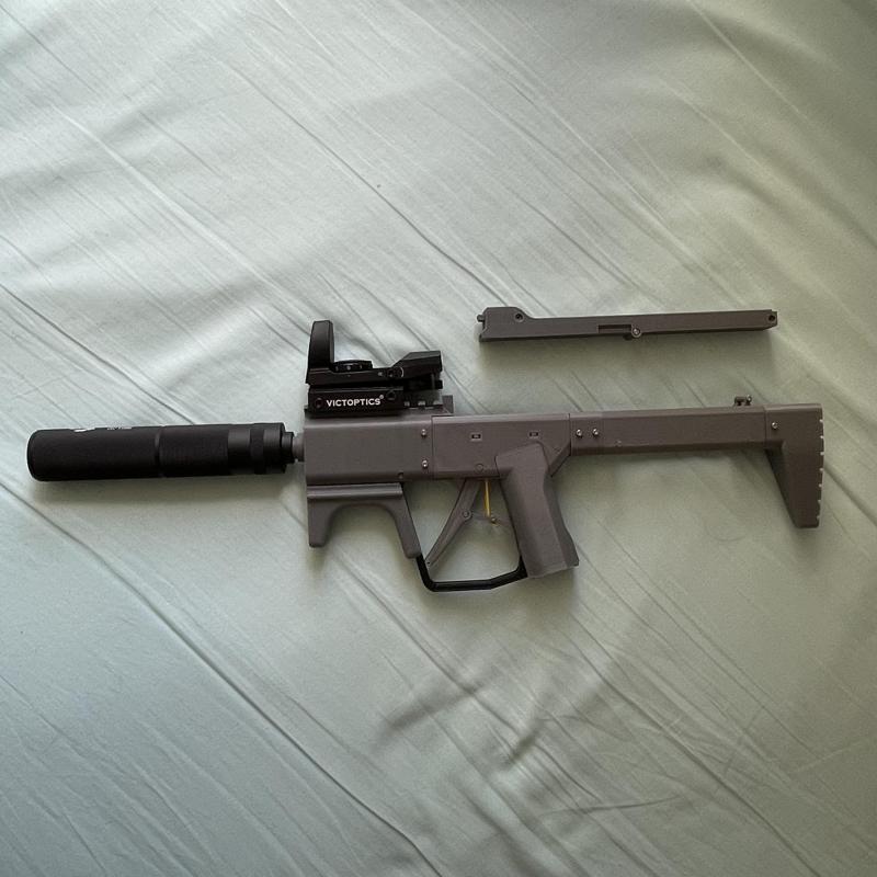 SAHPAP - Semi Automatic Hand-Powered Airsoft Pistol