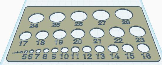 circle drawing stencil