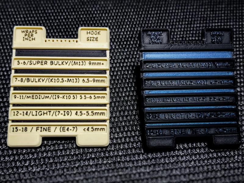 Crochet Yarn Measurement Tool