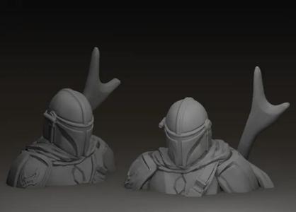The Mandalorian - Star Wars Bust   