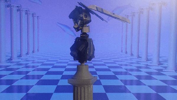 Greek Pillar Bust for Dummy 13   