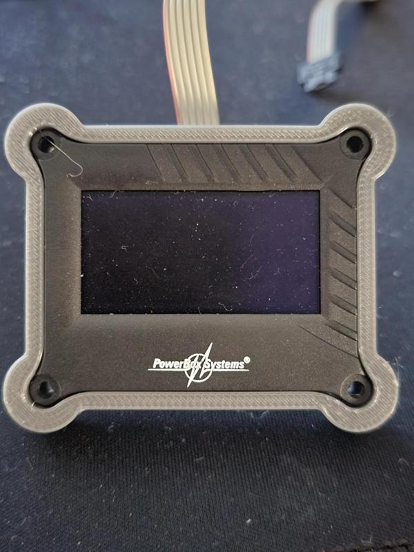 Powerbox Mercury SR2 OLED mounting Plate