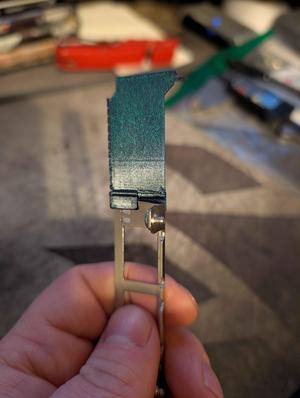 PCI Express Slot Cover Bracket Low Profile/Half Height to Full Height Adapter