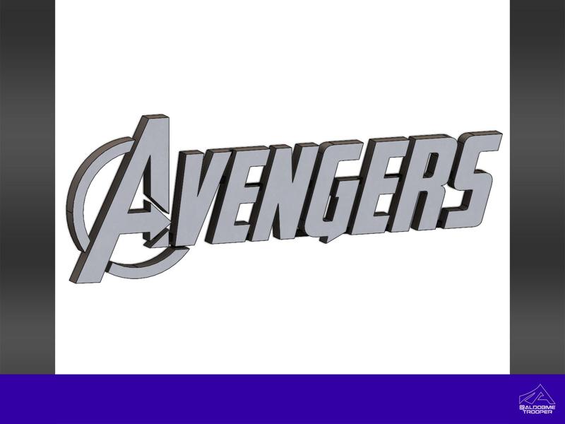 Avengers 3D logo
