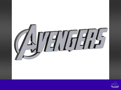 Avengers 3D logo