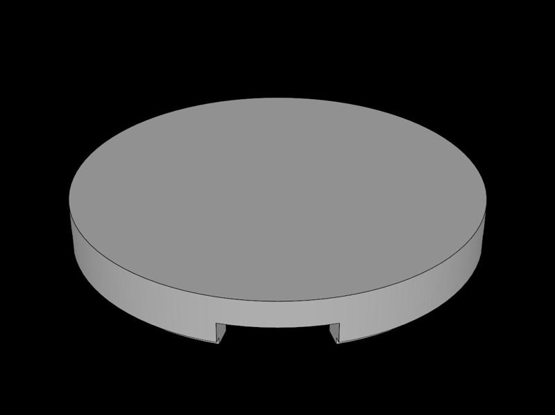 Lego Compatible (67095.dat) Tile  3 x  3 Round