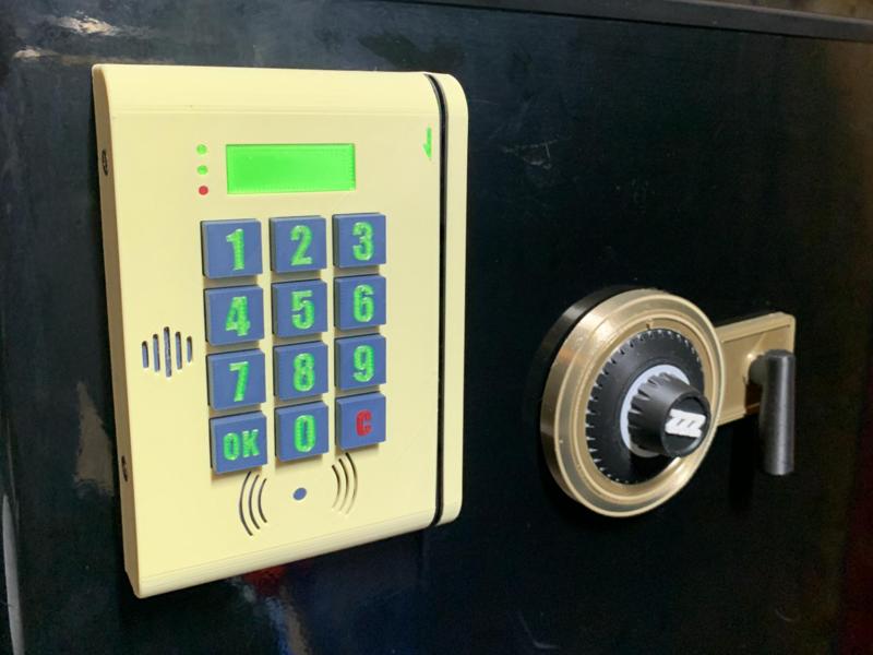 Fake Swipe Card Keypad