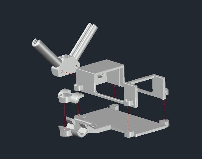 FrSky TD SR10 Rx Tray