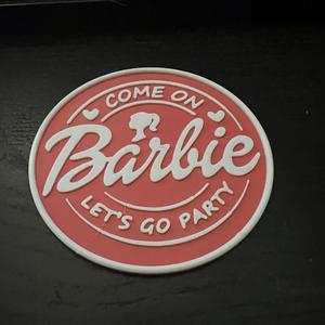 Barbie Drink Coaster