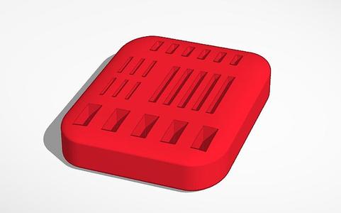 Organizer USB, SD, Micro SD, USB-C.