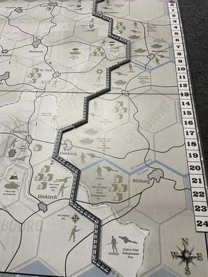 Axis & Allies Battle of the Bulge Frontline Markers