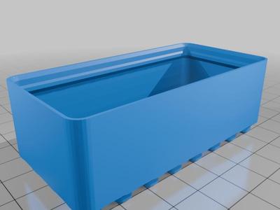 DecFinity 8x4 (80mm x 40mm) undivided bin