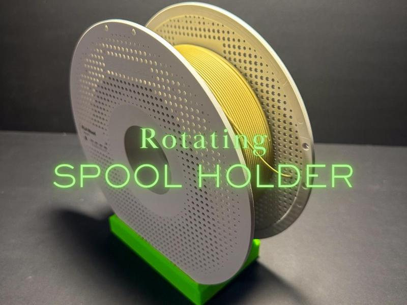 Ball Bearing Rotating Filament Spool Holder Stand
