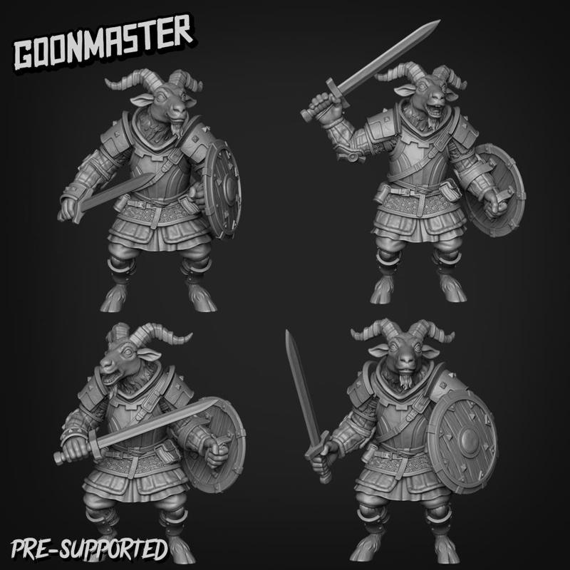 Black Goat Marauder Sword Shield Bundle