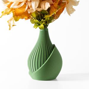 The Yovi Vase, Modern and Unique Home Decor for Dried and Preserved Flower Arrangement  | STL File