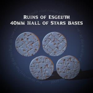 Ruins of Esgelith - 40mm Hall of Stars Bases