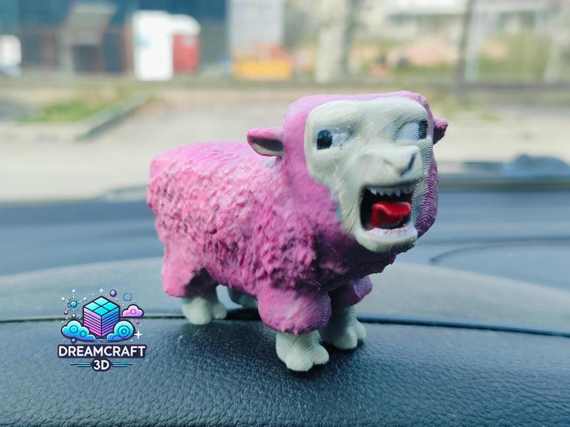 Pecora Rosa - Minecraft Movie