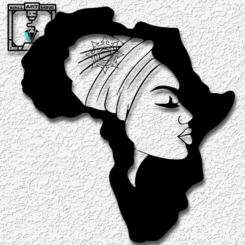 African Beauty wall art Africa Culture Decor Safari