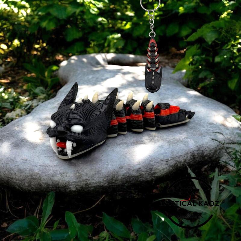 Baby Dragon Flexy + Keychain