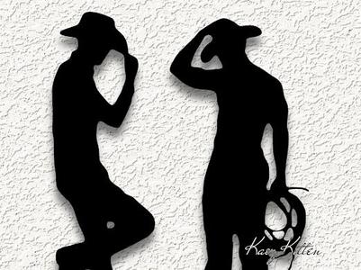 country western cowboys WALL ART HOME DECORtl