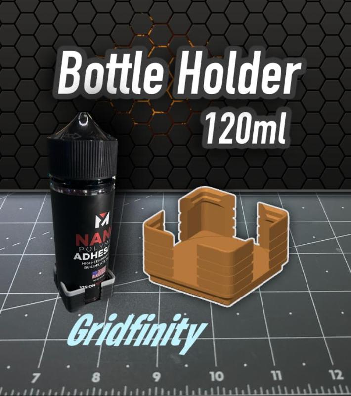 Gridfinity Bottle Holder 120ml
