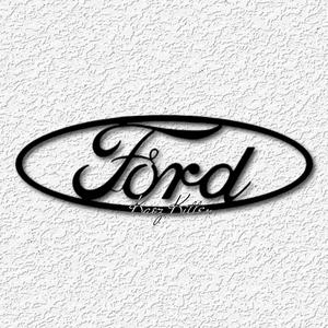 ford emblem wall art garage logo home decor
