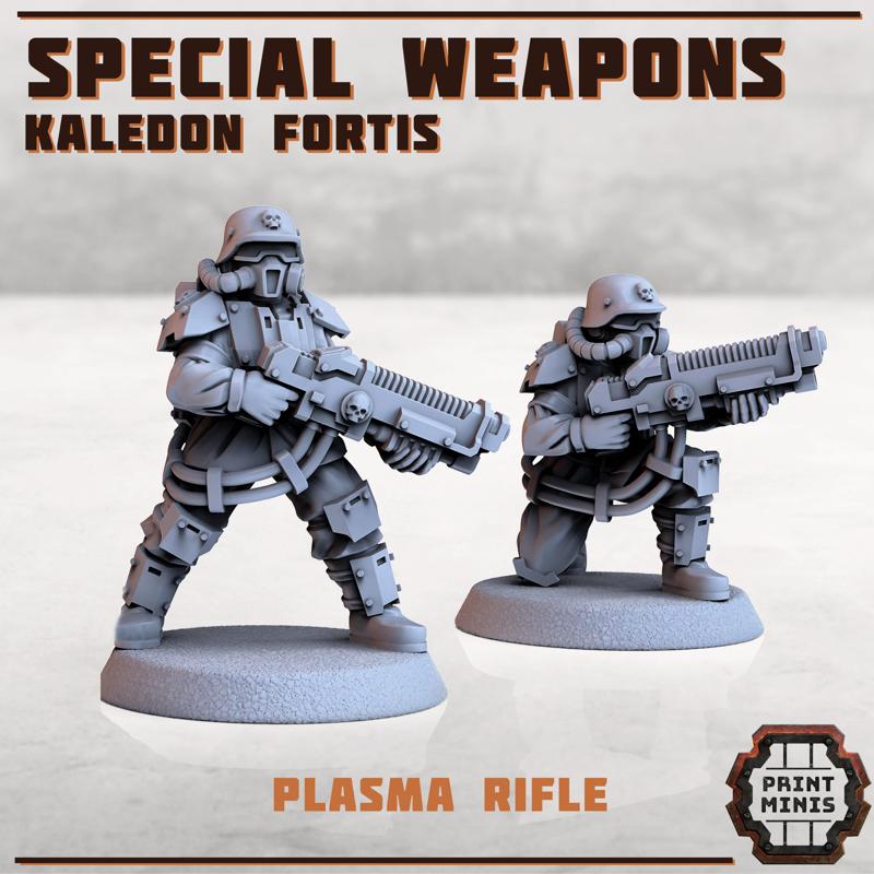 Plasma Rifle Troops x2