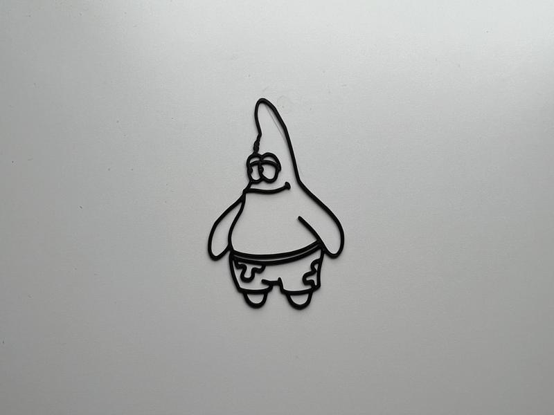 Patrick Wall Art #1 (Sponge Bob)