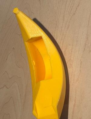 Banana tape dispenser