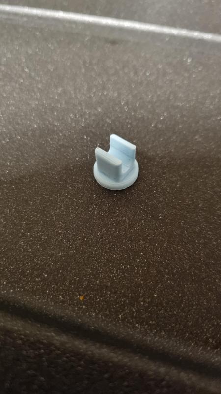 Abtropfgitter  5mm Klemmfuß